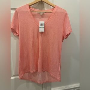 Michael Kors— brand New shirt—- New with Tag— Large, pink— dusty rose